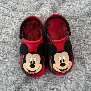 Disney Mickey Mouse clogs